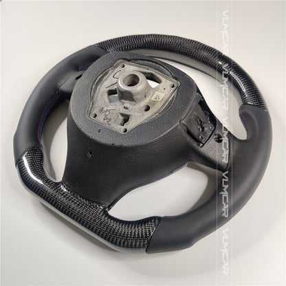 Private custom carbon fiber steering wheel with led display for 5 series /F10