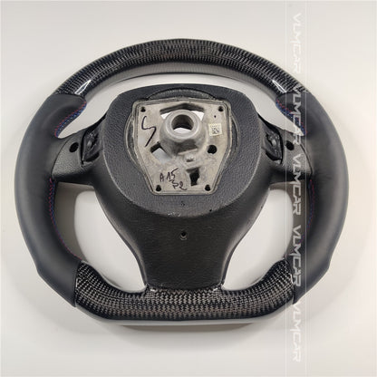 Private custom carbon fiber steering wheel with led display for 5 series /F10