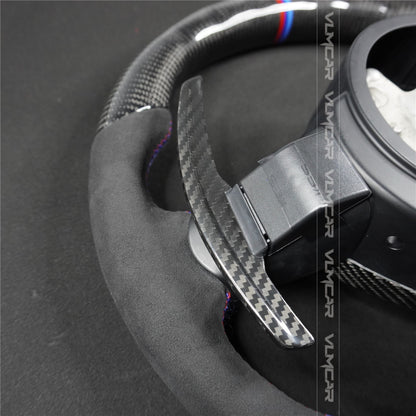 Private custom carbon fiber steering wheel with led display for bmw M5/M6/F10/F06/F12/5/6 Series