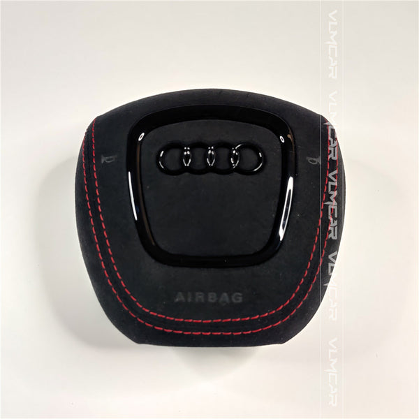Private custom carbon fiber steering wheel with suede for audi A3/A4/A5/A6/S/RS