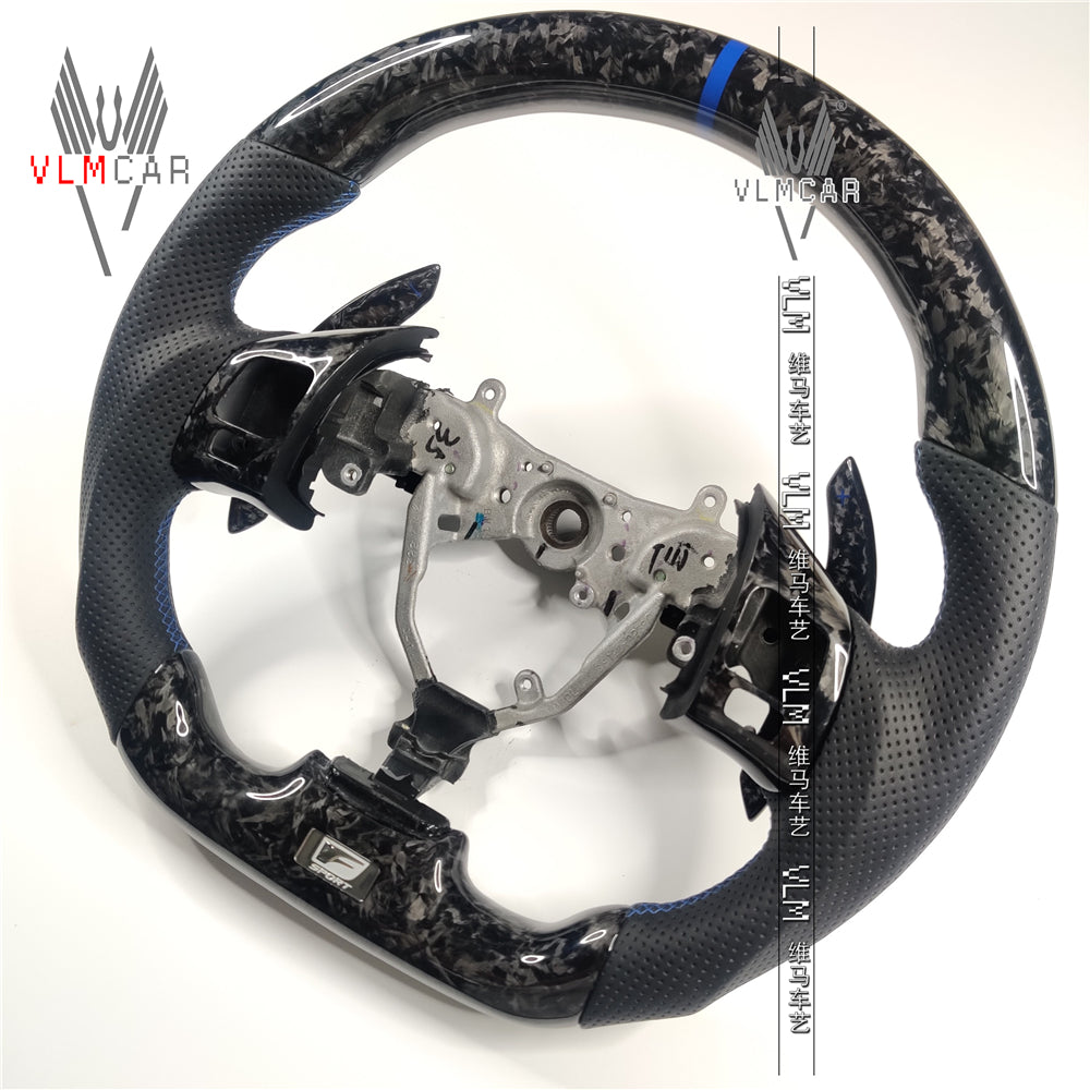 Private custom forged carbon Fiber steering wheel For Lexus IS/ISF/ES/RX/RC/RCF
