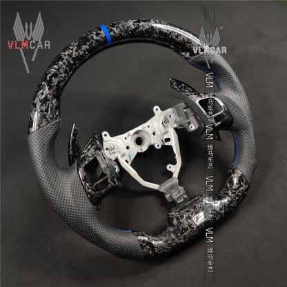 Private custom forged carbon Fiber steering wheel For Lexus IS/ISF/ES/RX/RC/RCF