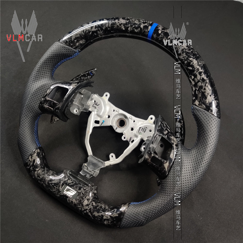 Private custom forged carbon Fiber steering wheel For Lexus IS/ISF/ES/RX/RC/RCF