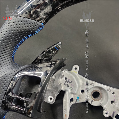 Private custom forged carbon Fiber steering wheel For Lexus IS/ISF/ES/RX/RC/RCF