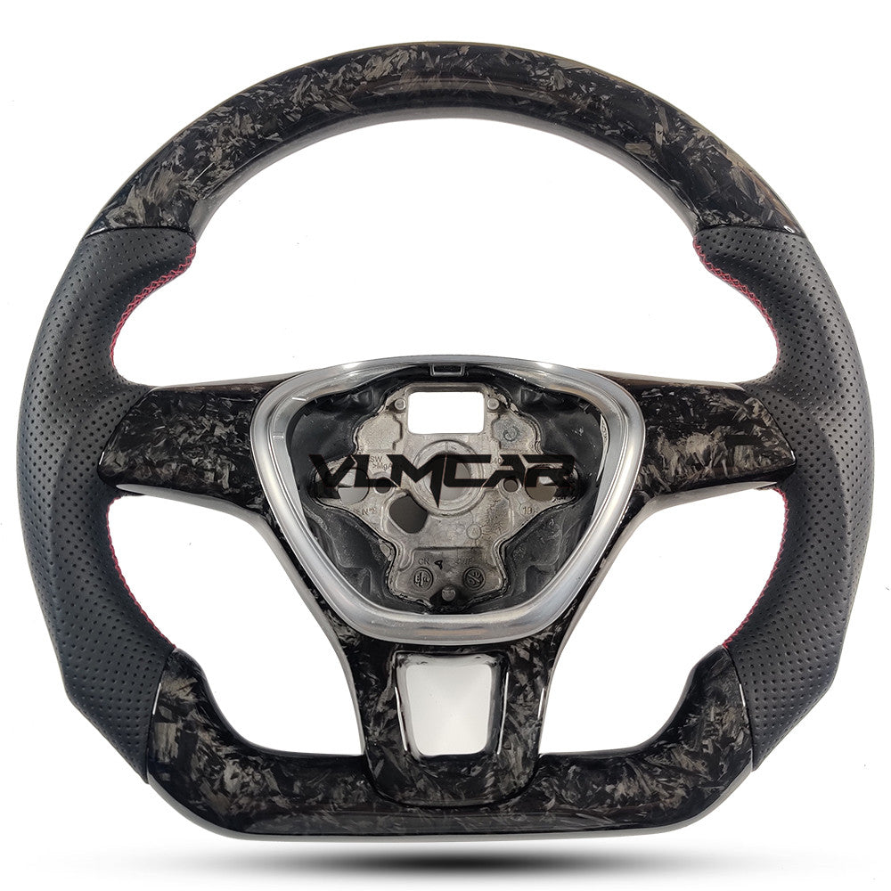 Private custom forged carbon Fiber steering wheel For Volkswagen Golf normal/Regular MK7/MK7.5 dsg/Manual
