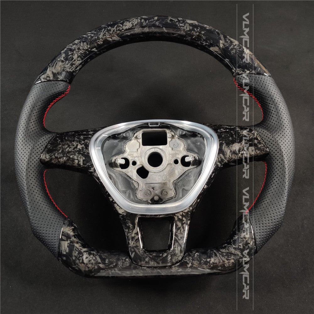 Private custom forged carbon Fiber steering wheel For Volkswagen Golf normal/Regular MK7/MK7.5 dsg/Manual