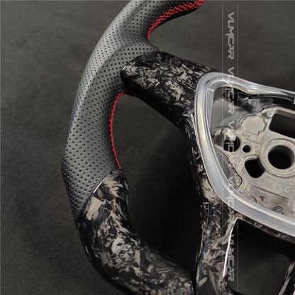 Private custom forged carbon Fiber steering wheel For Volkswagen Golf normal/Regular MK7/MK7.5 dsg/Manual