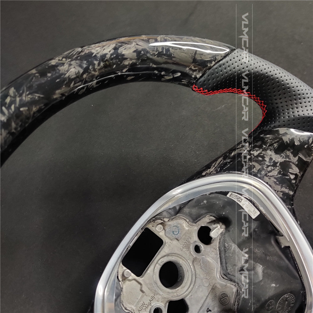 Private custom forged carbon Fiber steering wheel For Volkswagen Golf normal/Regular MK7/MK7.5 dsg/Manual