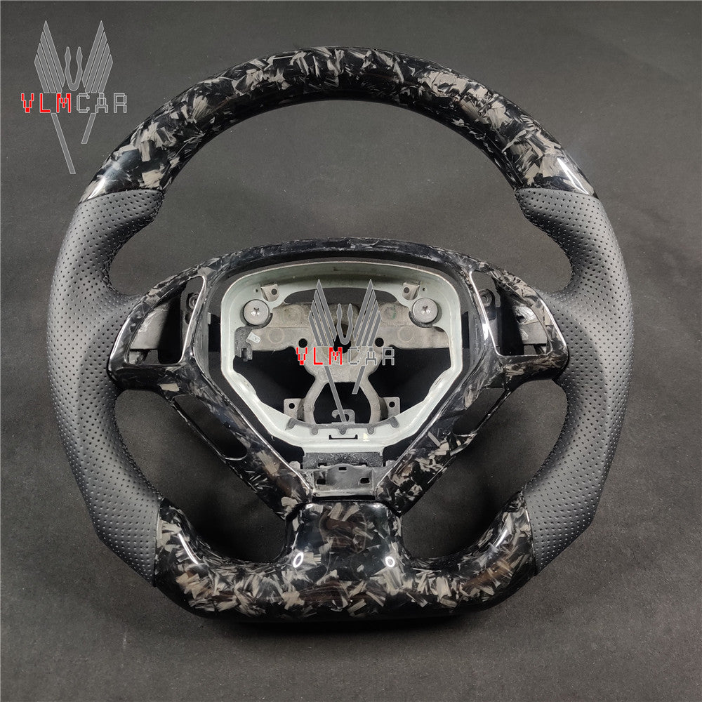 Private custom forged carbon fiber steering wheel For Infiniti G37