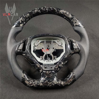 Private custom forged carbon fiber steering wheel For Infiniti G37