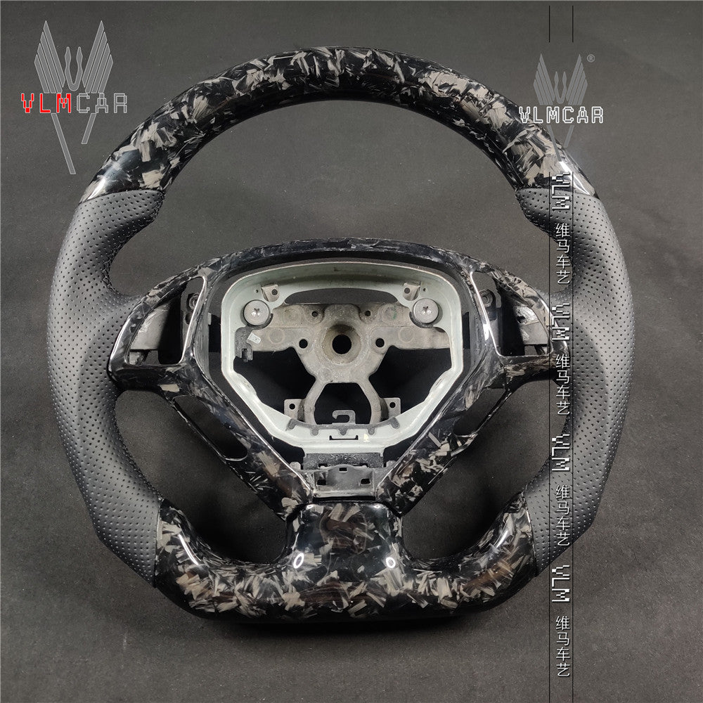 Private custom forged carbon fiber steering wheel For Infiniti G37
