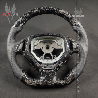 Private custom forged carbon fiber steering wheel For Infiniti G37