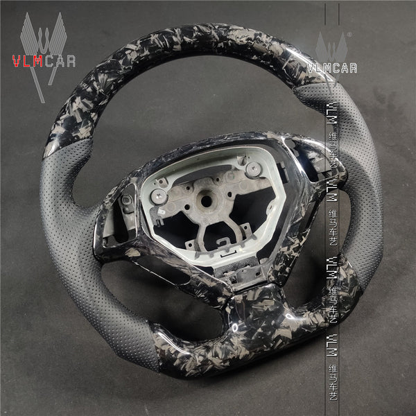 Private custom forged carbon fiber steering wheel For Infiniti G37