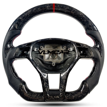 Private custom forged carbon fiber steering wheel for Mercedes Benz C-class W204 /AMG E-class W212