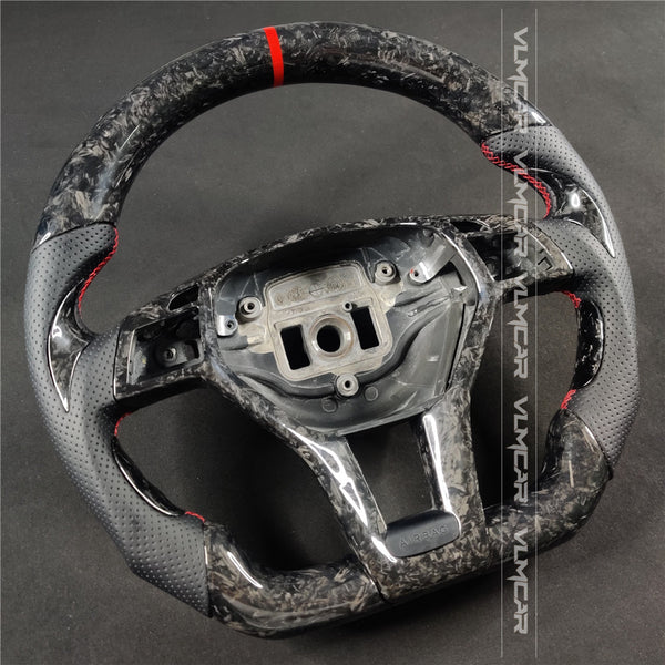 Private custom forged carbon fiber steering wheel for Mercedes Benz C-class W204 /AMG E-class W212