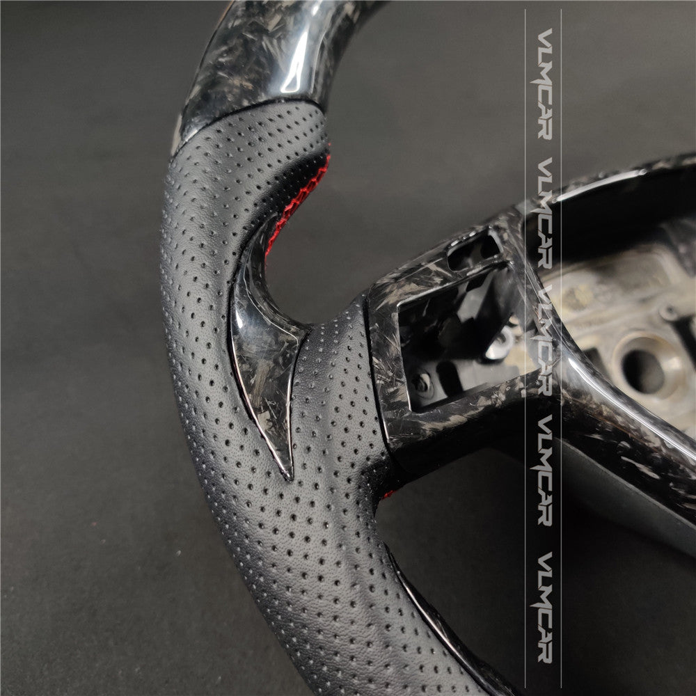 Private custom forged carbon fiber steering wheel for Mercedes Benz C-class W204 /AMG E-class W212