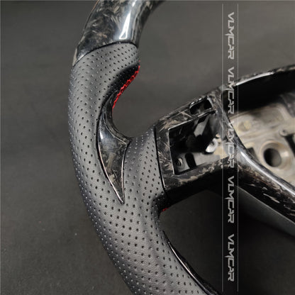 Private custom forged carbon fiber steering wheel for Mercedes Benz C-class W204 /AMG E-class W212