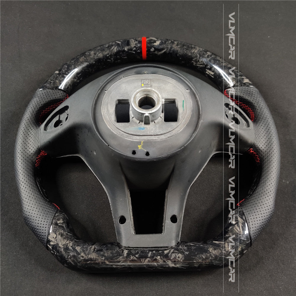 Private custom forged carbon fiber steering wheel for Mercedes Benz C-class W204 /AMG E-class W212