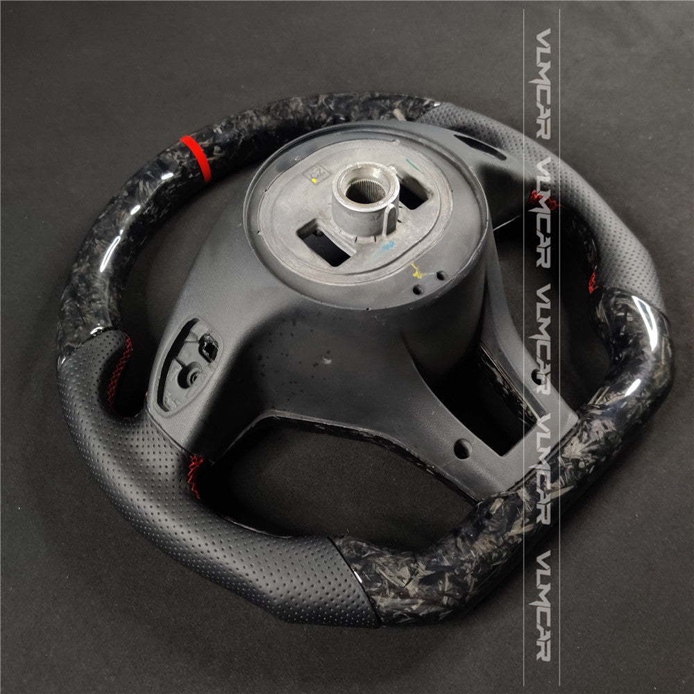 Private custom forged carbon fiber steering wheel for Mercedes Benz C-class W204 /AMG E-class W212