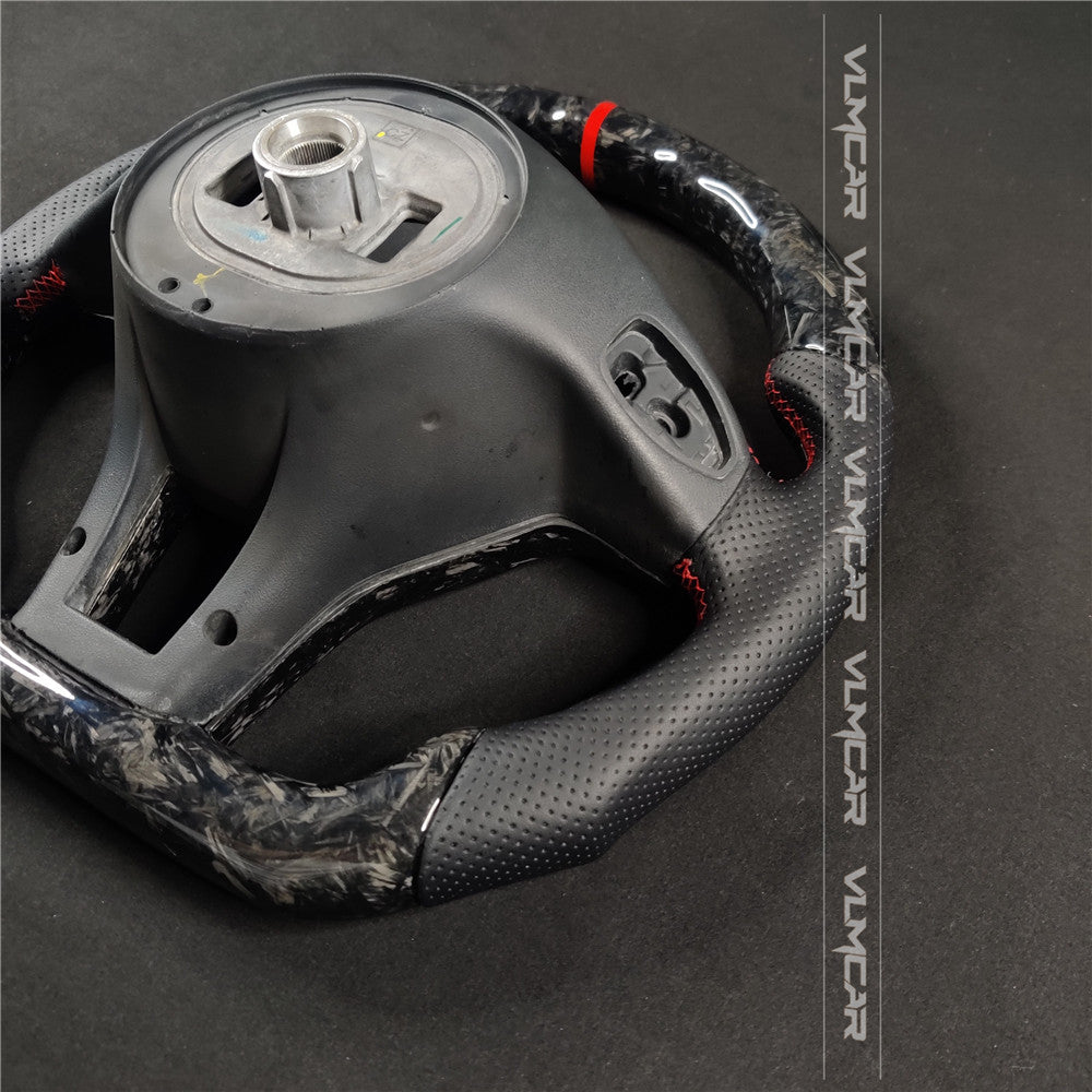Private custom forged carbon fiber steering wheel for Mercedes Benz C-class W204 /AMG E-class W212
