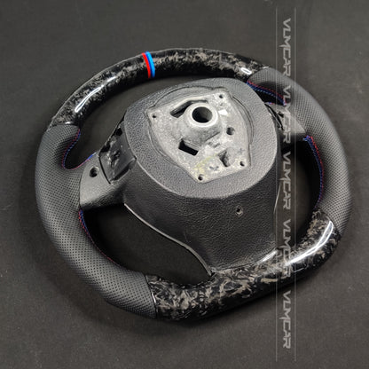 Private custom forged carbon fiber steering wheel for bmw 5 series/ F10