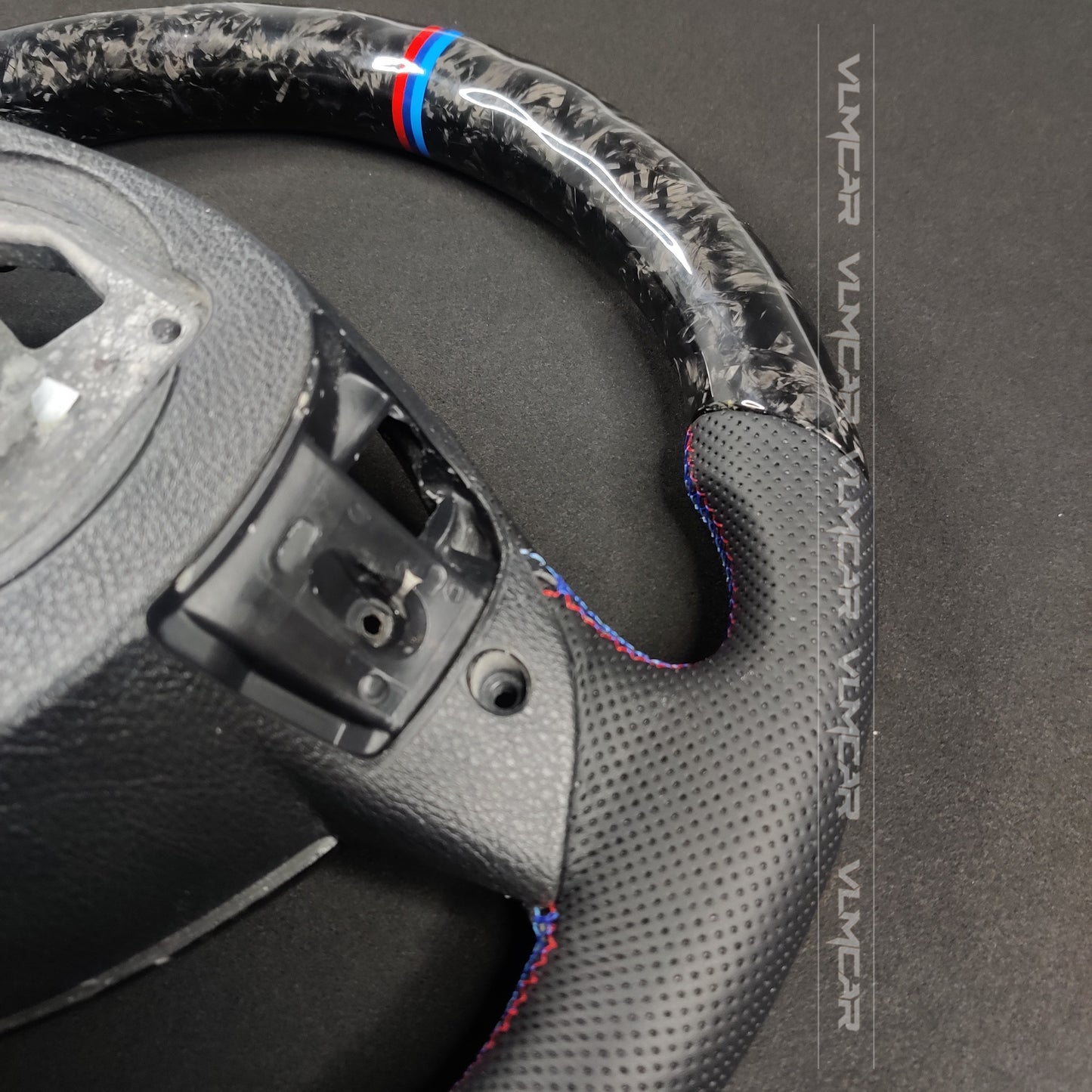 Private custom forged carbon fiber steering wheel for bmw 5 series/ F10