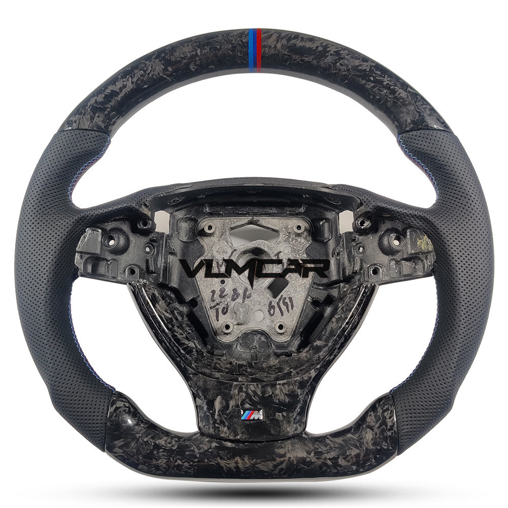 Private custom forged carbon fiber steering wheel for bmw 5 series/ F10