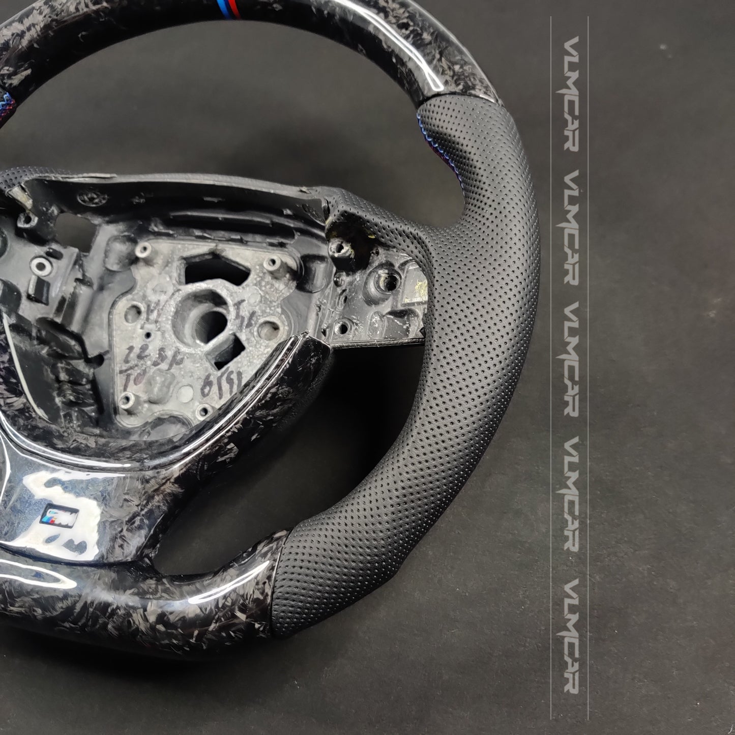 Private custom forged carbon fiber steering wheel for bmw 5 series/ F10