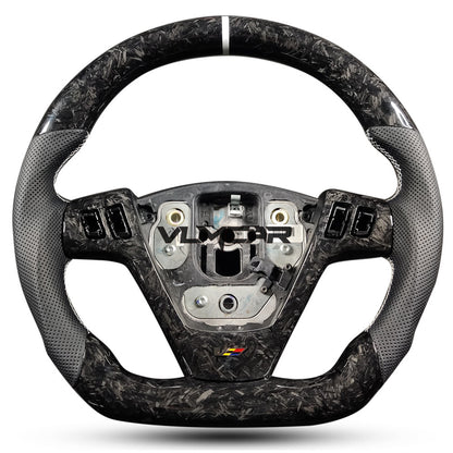 Private custom forged carbon fiber steering wheel with leather For CTS V1 2004-2008