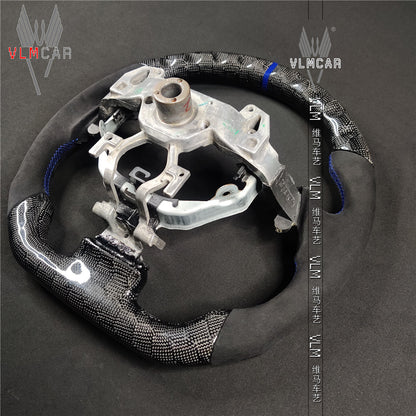 Private custom honey carbon fiber steering wheel For Infiniti G37