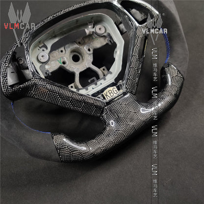 Private custom honey carbon fiber steering wheel For Infiniti G37