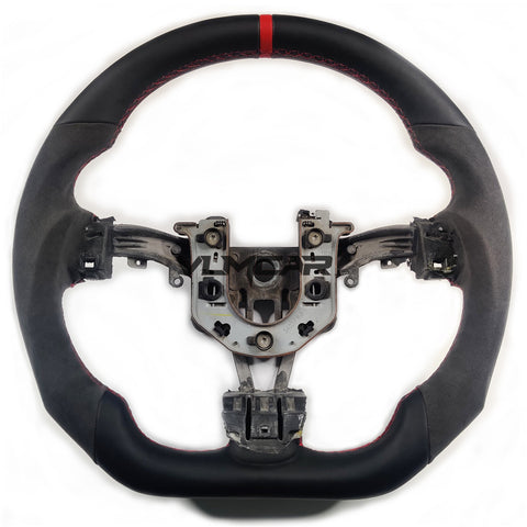 Private custom carbon Fiber steering wheel For Cadillac CTS v2 2009-2014 With carbon paddles