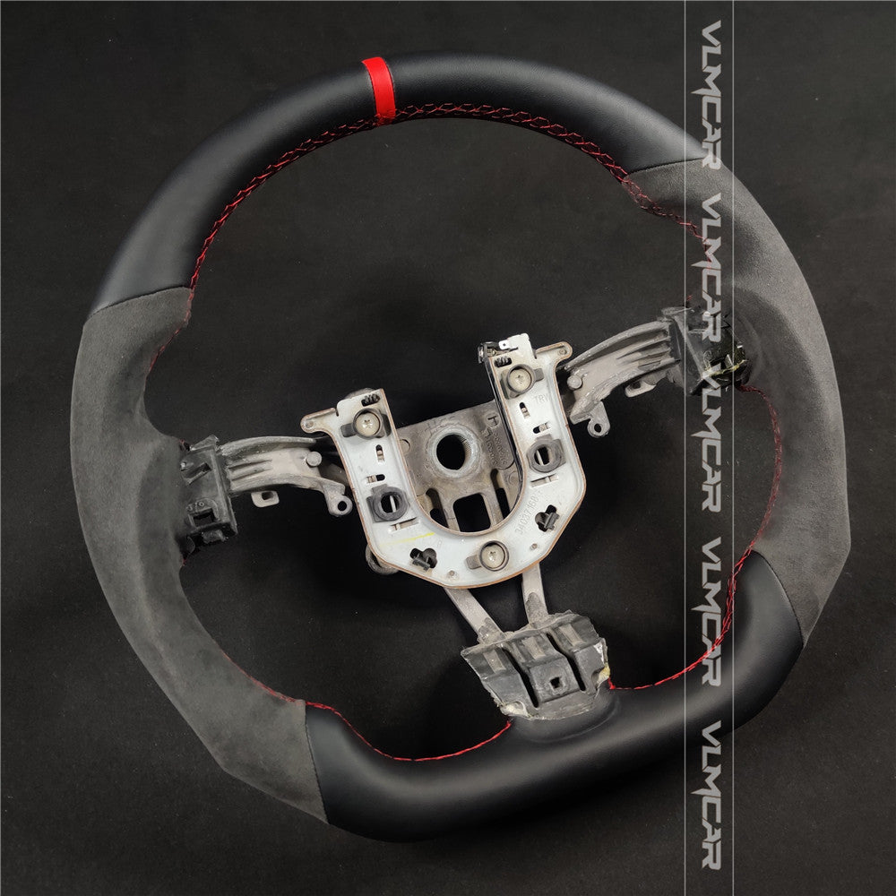 Private custom carbon Fiber steering wheel For Cadillac CTS v2 2009-2014 With carbon paddles