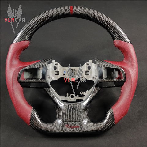 Private custom racing carbon Fiber steering wheel For Lexus GS/LM /ES/RX/LX/GX/