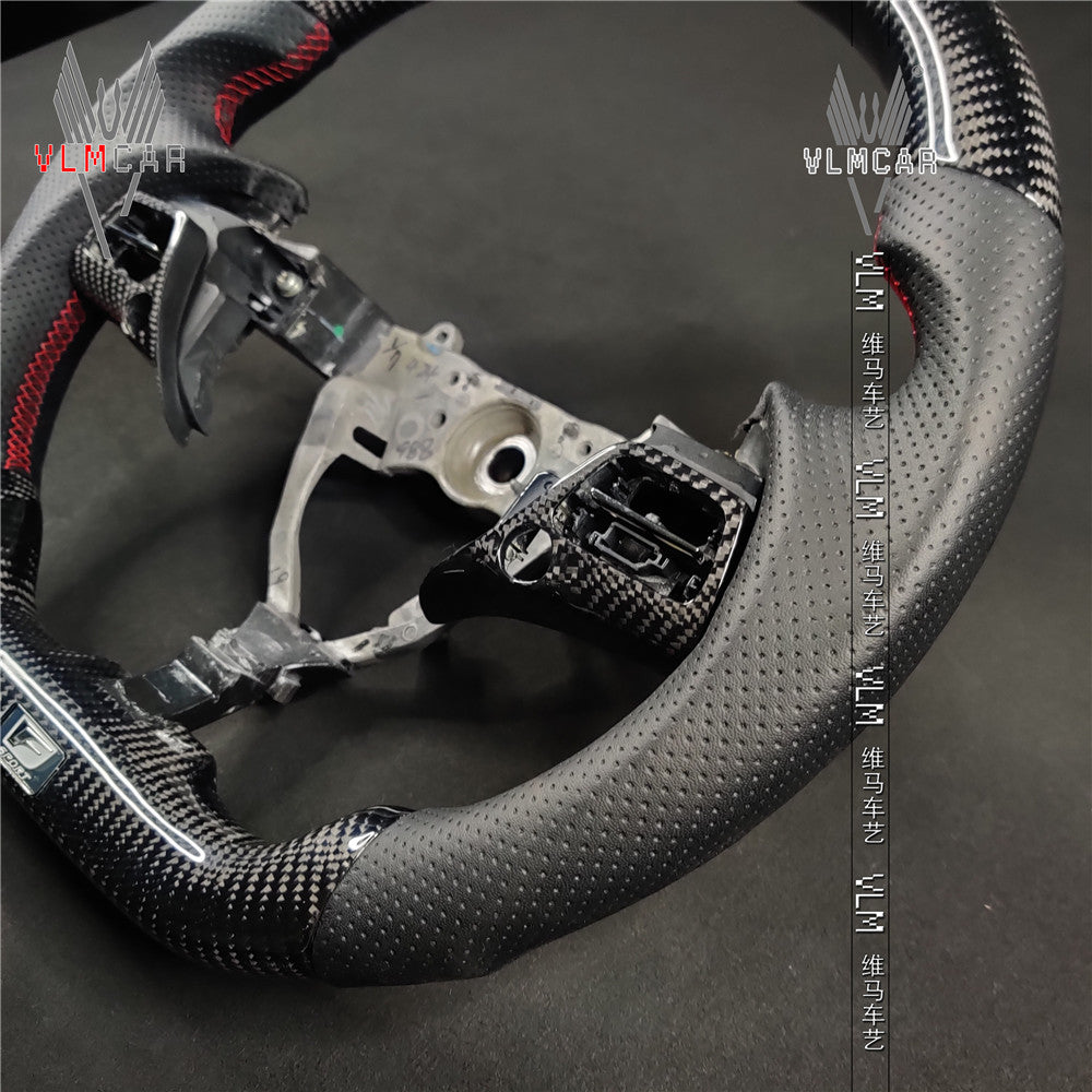 Private custom racing carbon Fiber steering wheel For Lexus GS/GS250/GS350/GS300/GS450