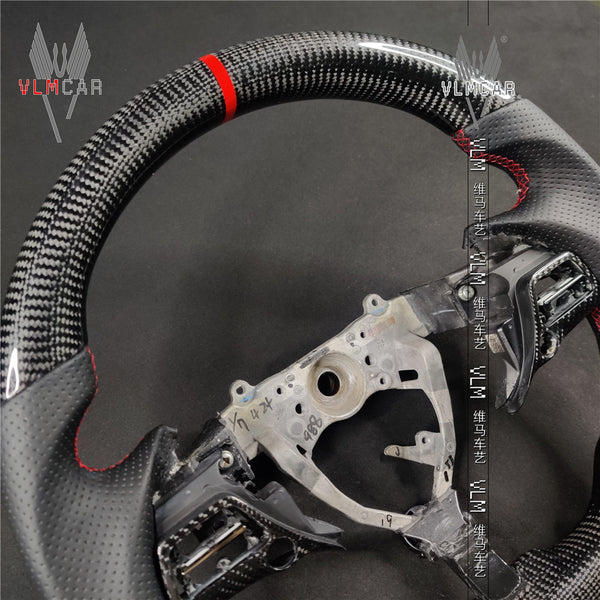 Private custom racing carbon Fiber steering wheel For Lexus GS/GS250/GS350/GS300/GS450