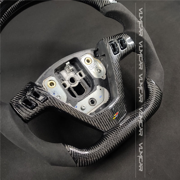 VLM Carbon Fiber steering wheel with LED shift For Cadillac CTS V1 2004-2008