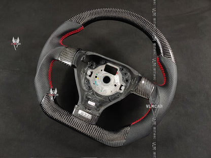 Private custom carbon fiber steering wheel for Volkswagen golf 5 dsg mk5 gti