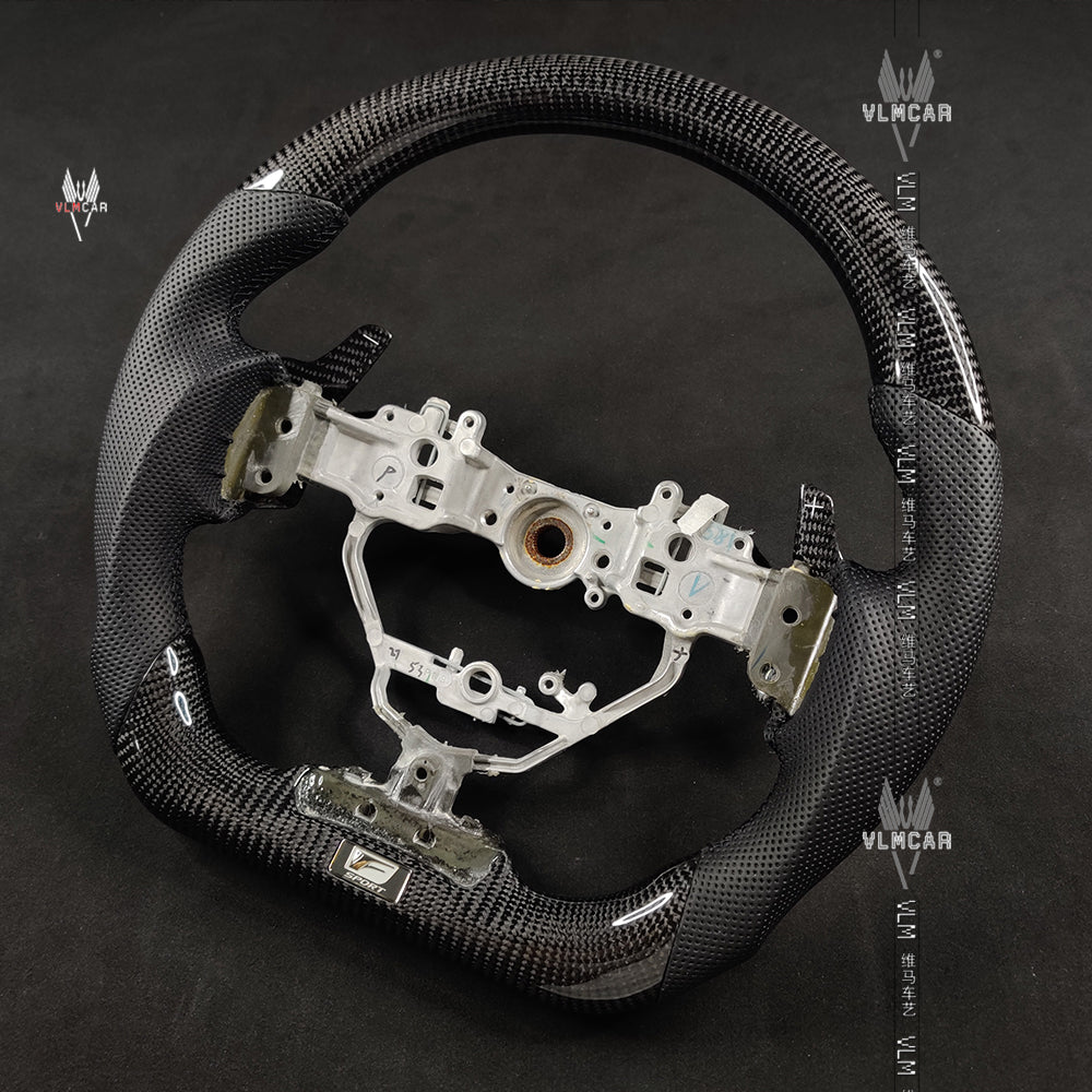 Private custom carbon Fiber steering wheel For Lexus IS/ISF/ES/RX/RC/RCF
