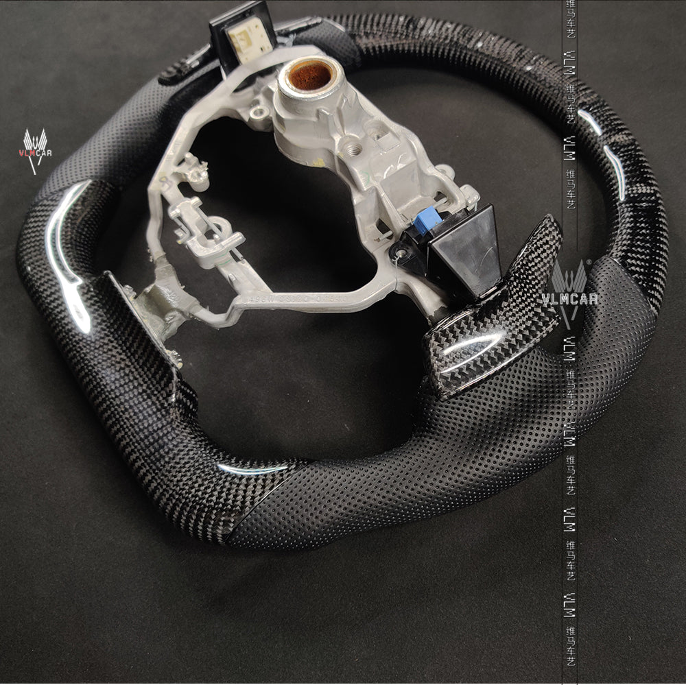 Private custom carbon Fiber steering wheel For Lexus IS/ISF/ES/RX/RC/RCF