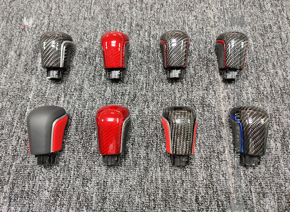 Private custom gloss carbon fiber shift knob for Camry/Avalon