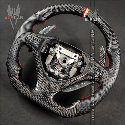 Private custom carbon fiber steering wheel/trims for Honda Accrod