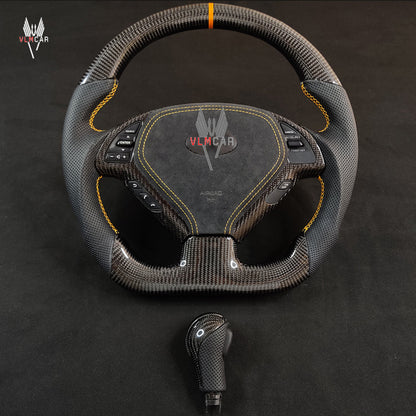 Private custom carbon fiber steering wheel for Infiniti G37/G25