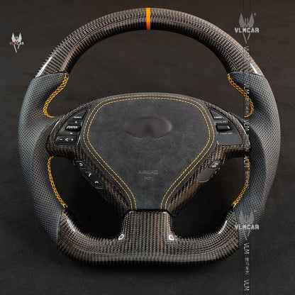 Private custom carbon fiber steering wheel for Infiniti G37/G25