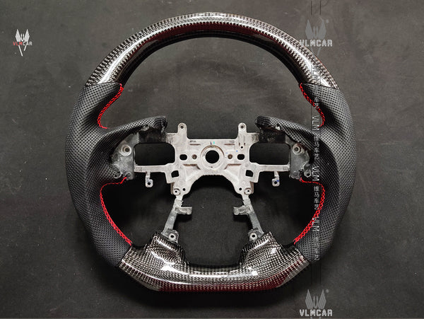 Private custom carbon fiber steering wheel/trims for Honda Accrod