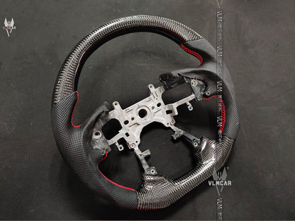 Private custom carbon fiber steering wheel/trims for Honda Accrod
