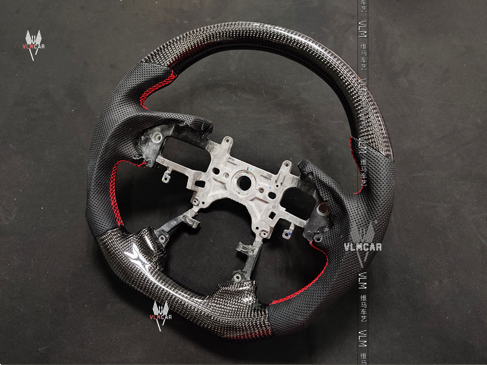 Private custom carbon fiber steering wheel/trims for Honda Accrod