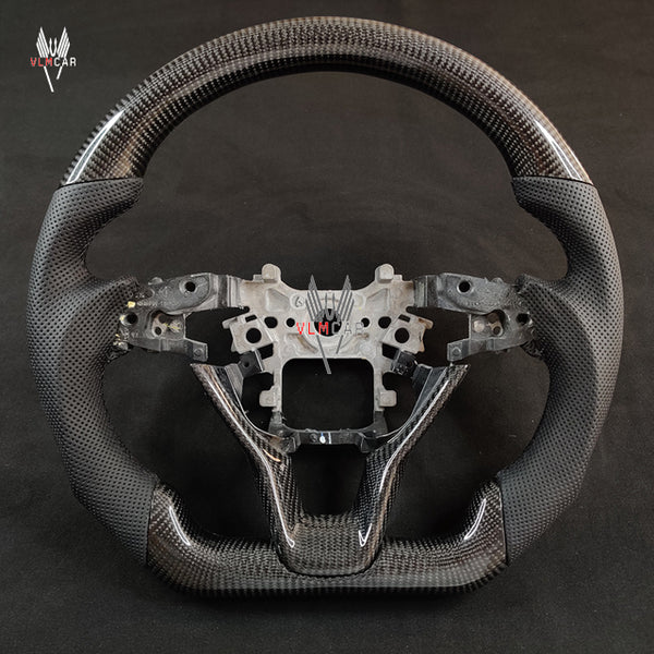 Private custom carbon fiber steering wheel/trims for Honda Accrod