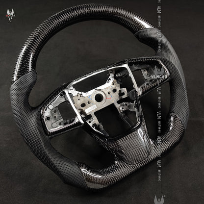Private custom carbon fiber steering wheel/trims for Honda Civic Fc1