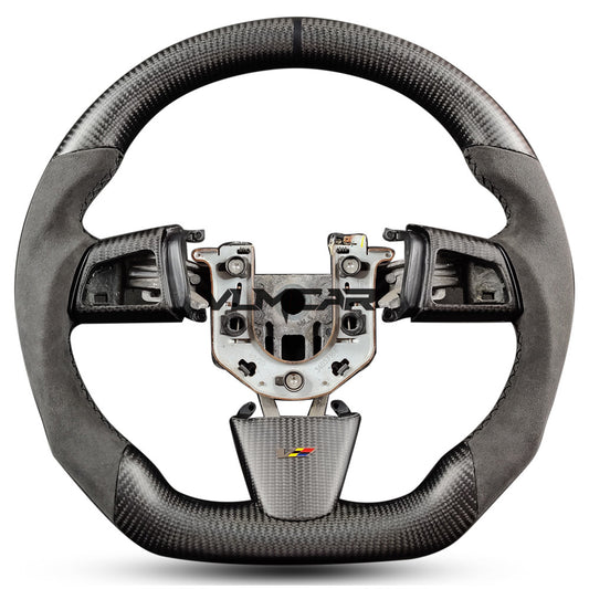 Private custom matte carbon fiber steering wheel for CTS v2 2009-2014